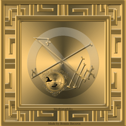 This is the seal of demon Mephistophilis from the Black Raven.
