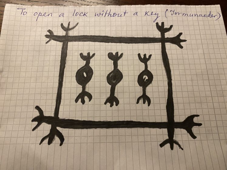 Dies ist das Siegel von Jörmungandr.